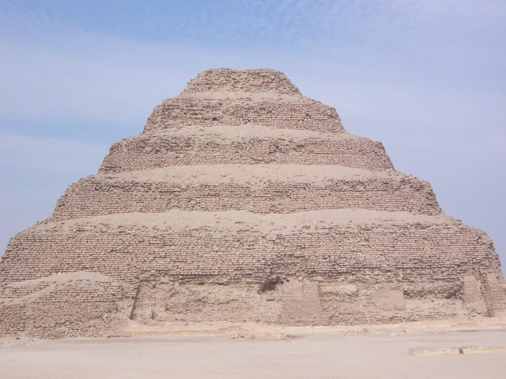 Step pyramid of Djoser - Built by Joseph