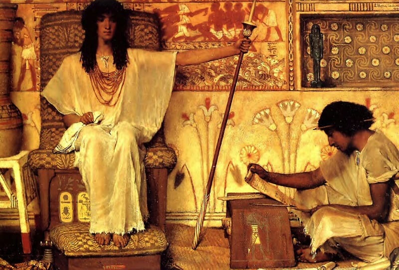 Painting - Joseph Overseer of the Pharaohs Granaries
