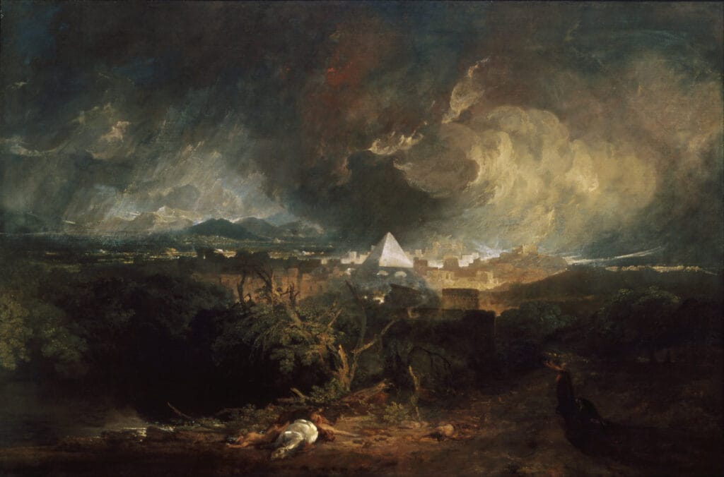 The Fifth Plague of Egypt - Painting