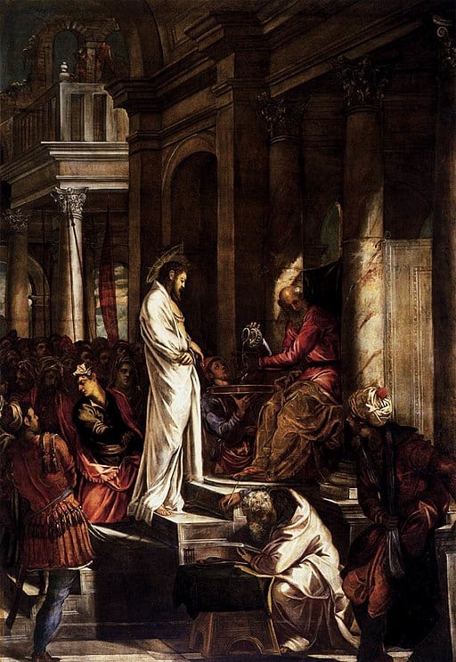Jesus Before Pilate - Sorrowful Mysteries of the Rosary
