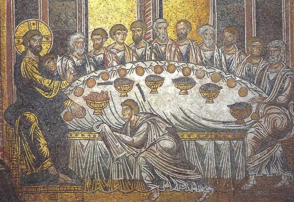 Mosaic (Daily Rosary - Thursday) - Last Supper
