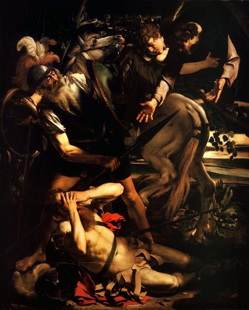 Conversion of St. Paul - Carravaggio - 1600