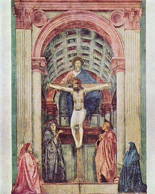 Holy Trinity - Masaccio - 1425-1428 - Masaccio