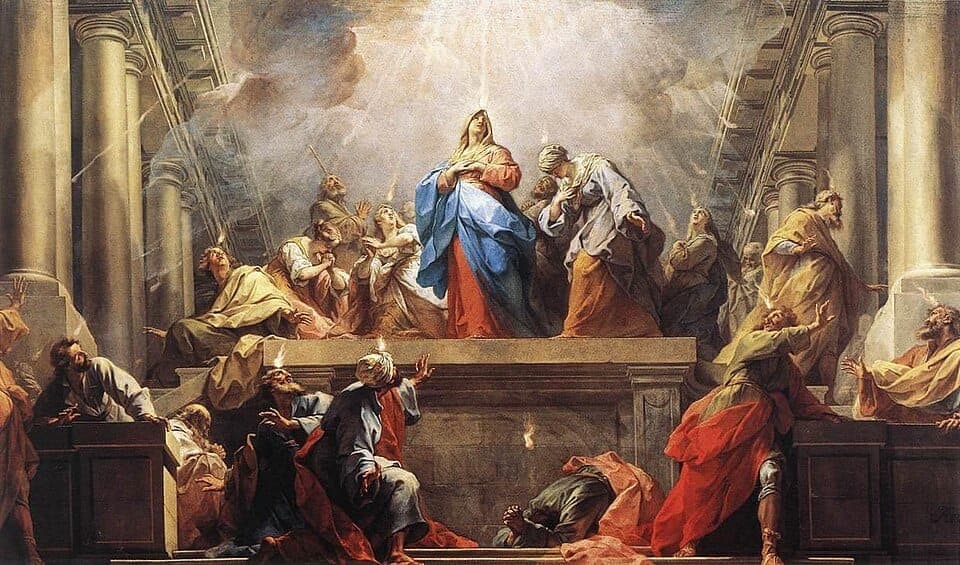 Pentecost - Jean Restout II - 1732