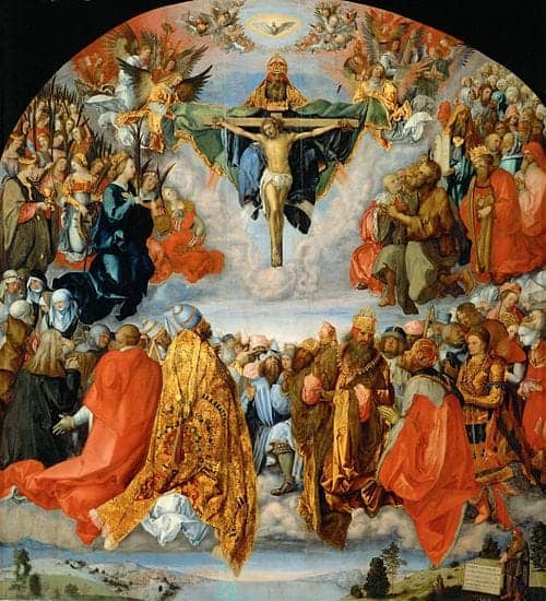 Adoration of the Trinity - Albrecht Durer - 1511