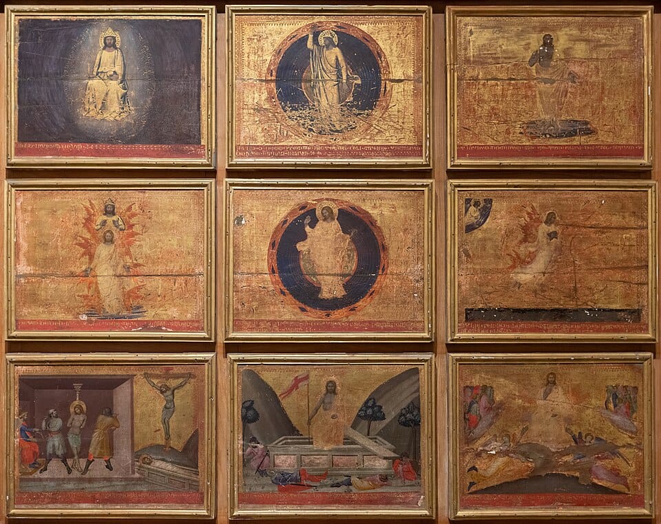 Woodwork - Articles of the Creed - Benedetto di Bindo - 1412