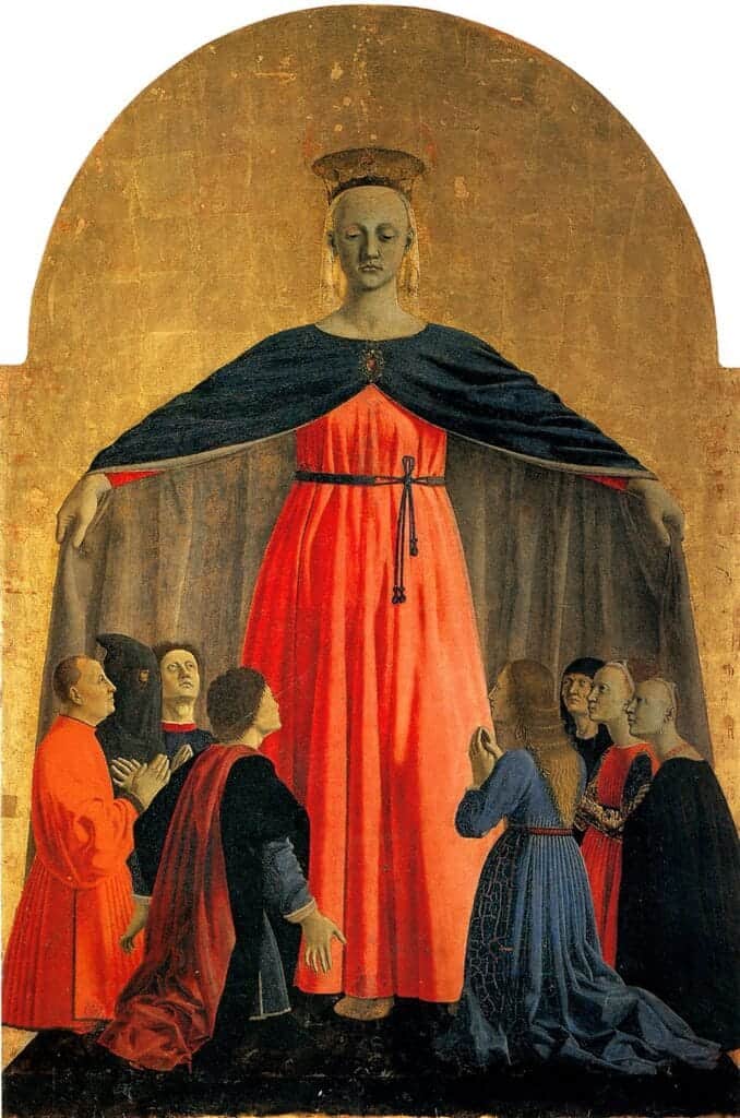 Madonna of Misericordia - Piero della Francesca - 1460