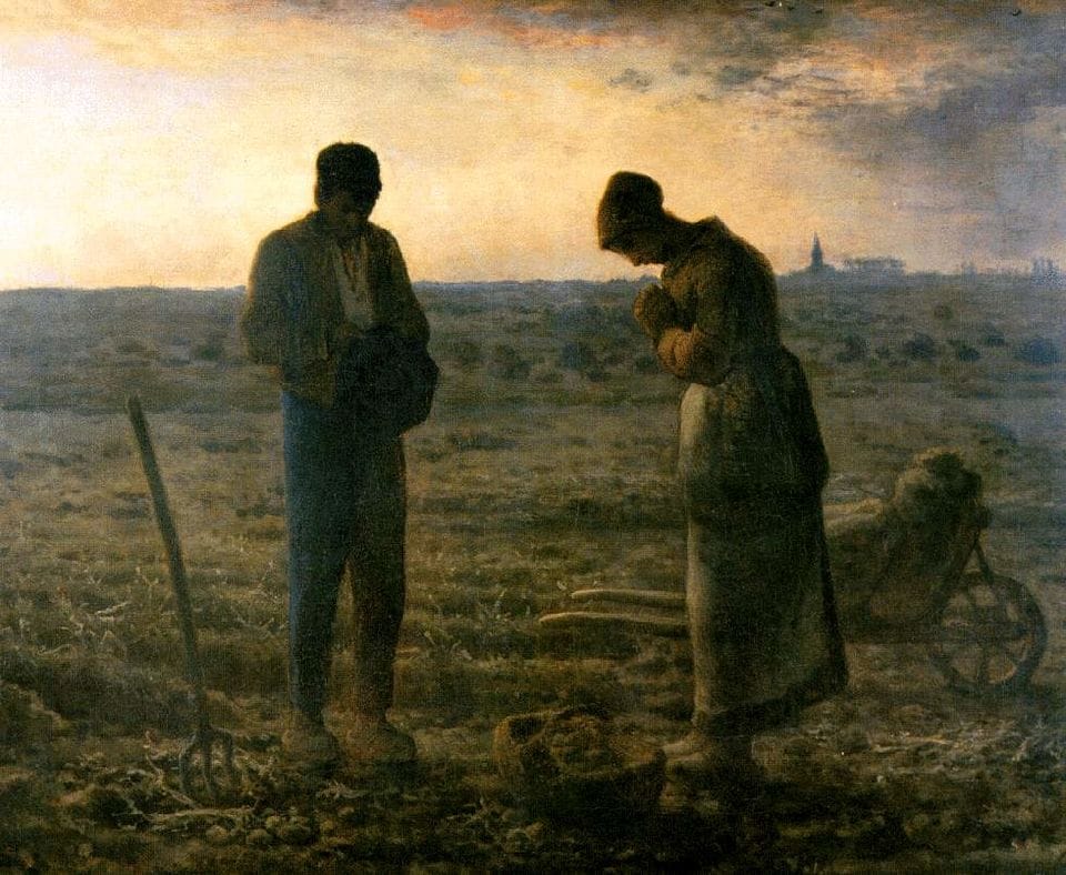 The Angelus - Jean-François Millet - 1857-1859