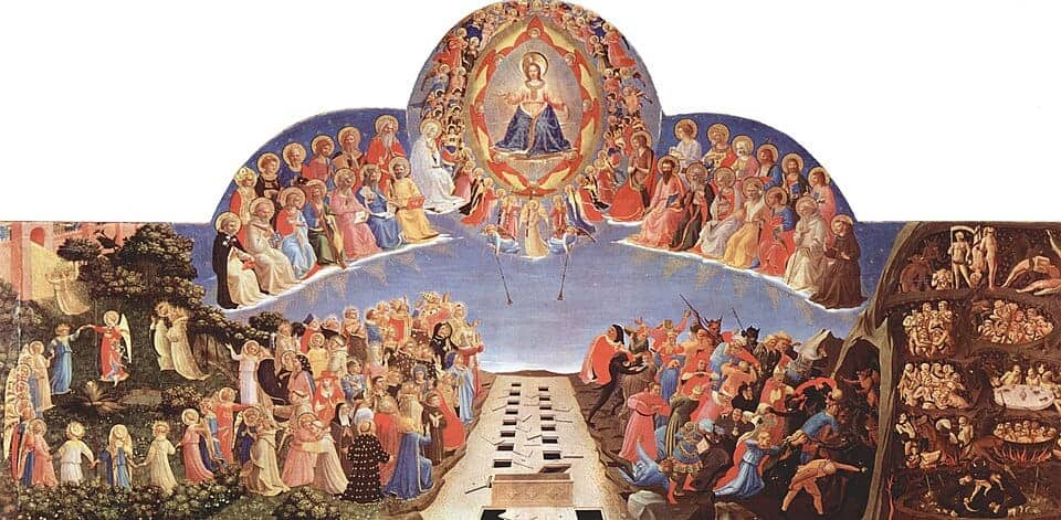 Painting - The Last Judgement - Fra Angelico - 1431