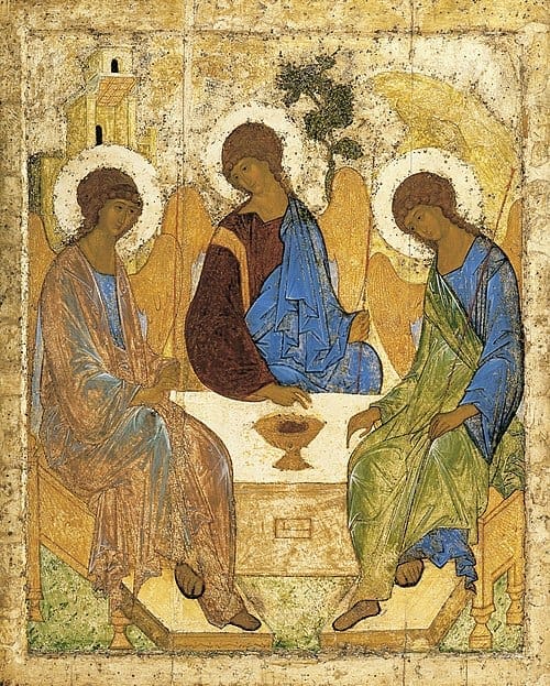 Trinity Icon - Andrei Rublev - 1425-1427