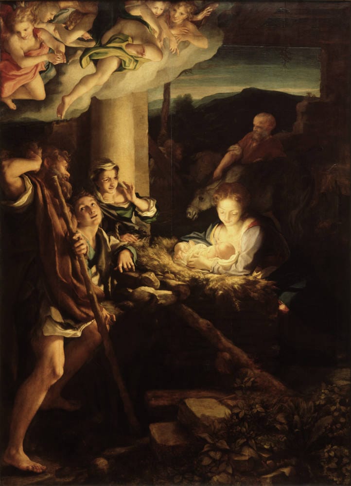 Holy Night - Antonio da Correggio - 1522-1530