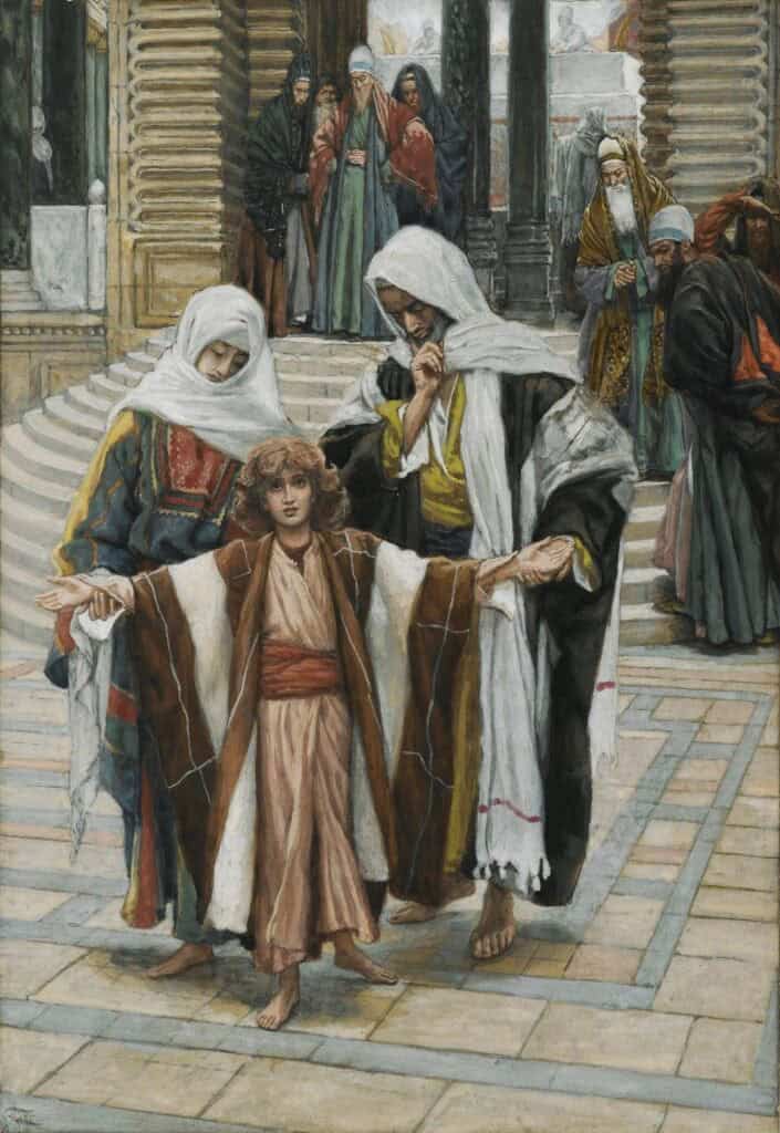 Jesus Found in the Temple - James Tissot - 1886-1894