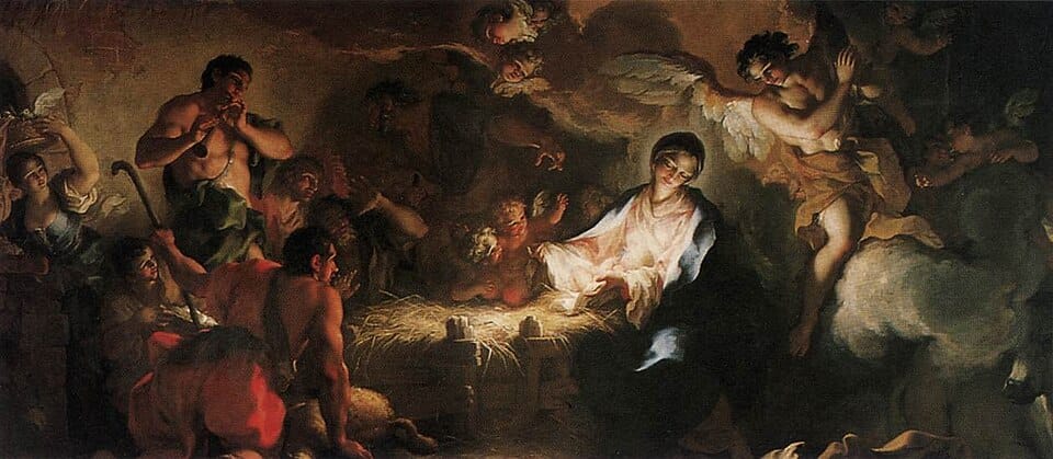 The Adoration of the Shepherds - Antonio Balestra - 1707