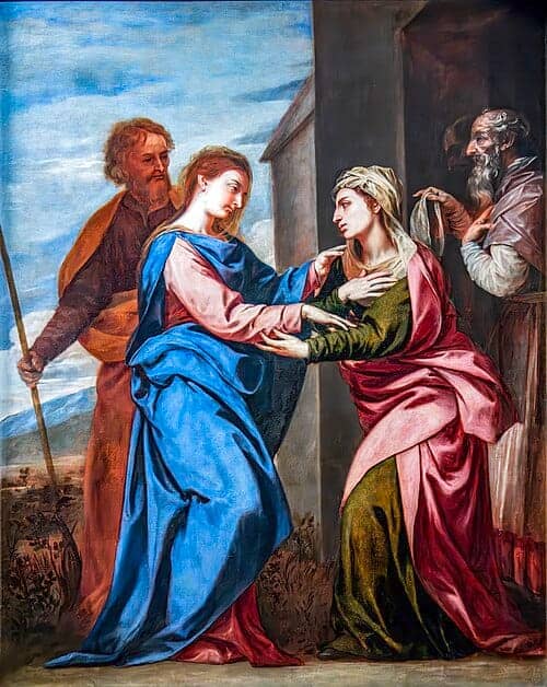The Visitation - Alonso Cano - 1655