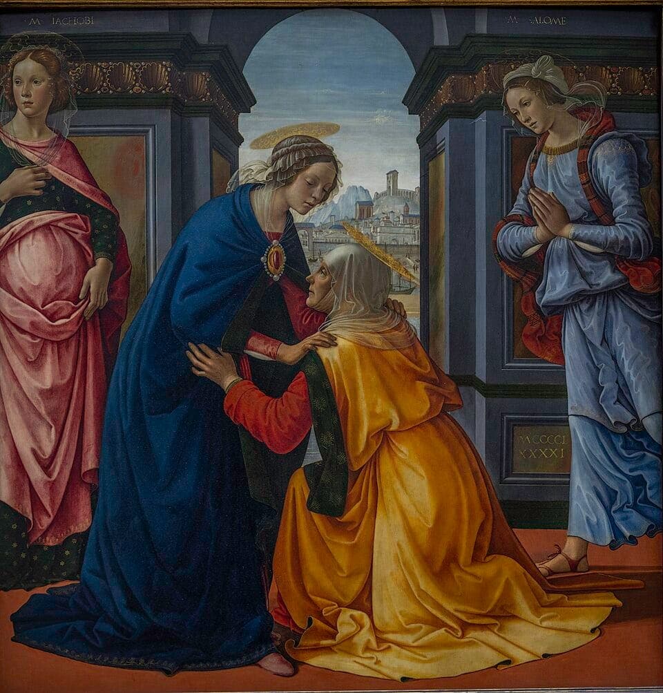 Visitation - Domenico Ghirlandaio - 1491